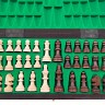 Шахматы магнитные деревянные с доской 28 см.